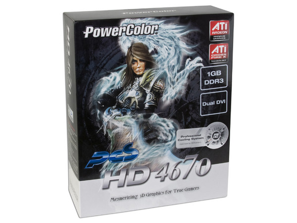 Tarjeta de Video PowerColor ATI PCS HD 4670, 1GB DDR3, Salida a TV, DirectX 10.1, Puerto PCI Express 2.0