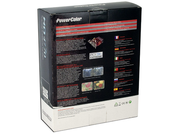 Tarjeta de Video PowerColor ATI HD 4770, 512MB DDR5, Salida a TV, DirectX 10.1, Puerto PCI Express 2.0