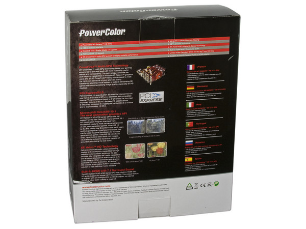Tarjeta de Video PowerColor ATI HD 4770 PCS, 512MB DDR5, Salida a TV, DirectX 10.1, Puerto PCI Express 2.0