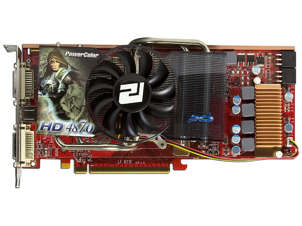 Tarjeta de Video PowerColor ATI PCS+ HD 4870, 512MB DDR5, Salida a TV, DirectX 10.1, Puerto PCI Express 2.0