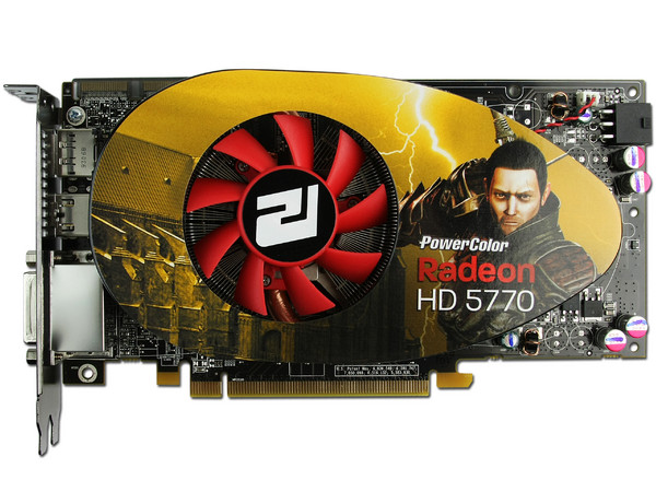 Tarjeta de Video PowerColor ATI Radeon HD 5770, 1GB DDR5, HDMI y DisplayPort, DirectX 11, Puerto PCI Express 2.0