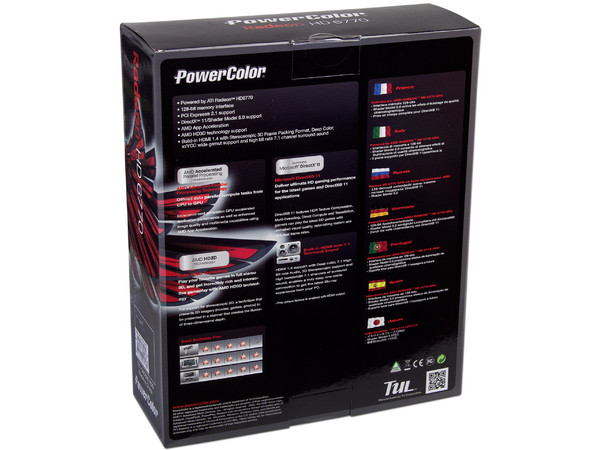Tarjeta de Video PowerColor Radeon HD 6770, 1GB GDDR5, HDMI, DVI, DirectX 11, Puerto PCI Express 2.1.