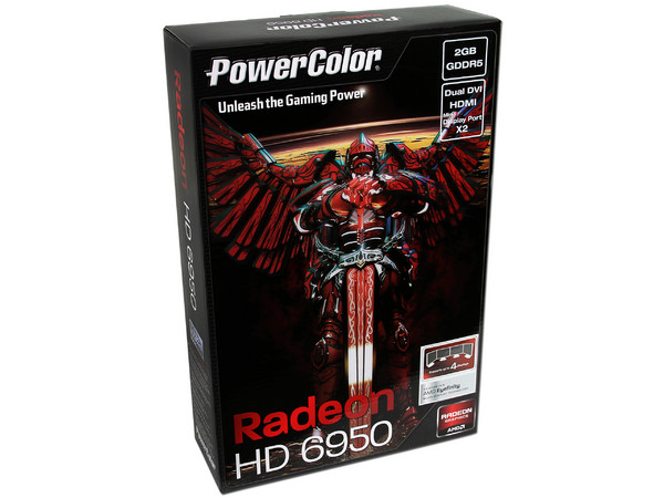 Tarjeta de Video PowerColor Radeon HD 6950, 2GB GDDR5, Mini DisplayPort, HDMI y Dual DVI, Puerto PCI Express 2.1 