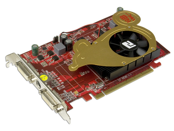 Tarjeta de Video PowerColor ATI Radeon HD 2600PRO, 512MB DDR2, Salida a TV, 100% compatible con DirectX 10. Puerto PCI Express 16x