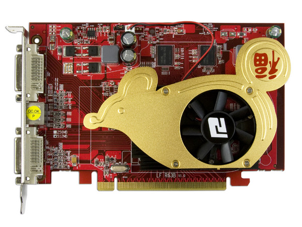 Tarjeta de Video PowerColor ATI Radeon HD 2600PRO, 512MB DDR2, Salida a TV, 100% compatible con DirectX 10. Puerto PCI Express 16x