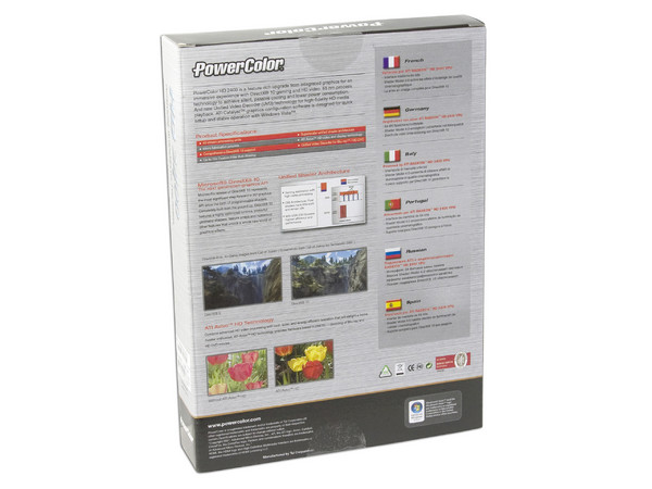  Tarjeta de Video PowerColor ATI Radeon HD 2400 PRO, 512MB DDR2, Salida a TV, 100% compatible con DirectX 10. Puerto AGP 8X