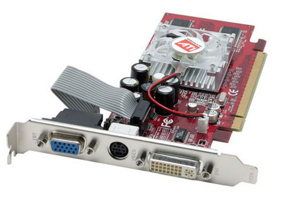 T. de Video PowerColor Radeon X300 SE con 128MB, DVI y Salida a TV. Puerto PCI Express x 16