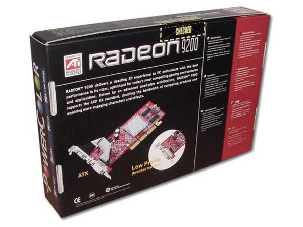 T. de Video Power Color, ChipSet Radeon 9200 SE, 128MB, AGP 8X, Salida a TV, DVI.