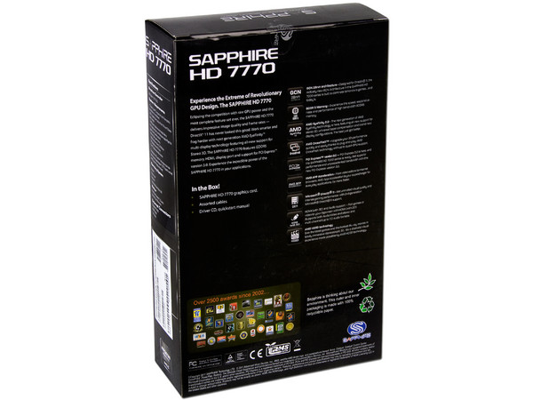 Tarjeta de Video Sapphire Radeon HD 7770 GHz Edition, 1GB GDDR5, DisplayPort, HDMI y DVI, Puerto PCI Express x16 3.0