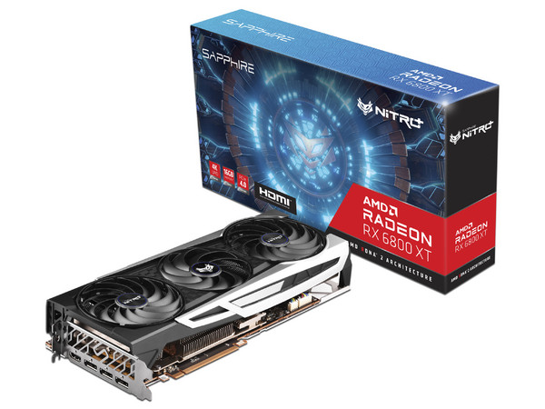 Tarjeta de Video AMD Radeon RX 6800 XT Sapphire, 16GB GDDR6, 1xHDMI, 3xDisplayPort, PCI Express 4.0.