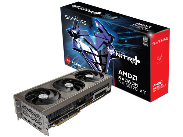 Tarjeta de Video Sapphire Nitro+ AMD Radeon RX 9070 XT, 16GB GDDR6, PCI Express x16 5.0.