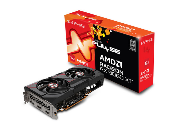 Tarjeta de Video AMD Radeon RX 9060 XT Sapphire PULSE, 16GB GDDR6, 2xHDMI, 1xDisplayPort, PCI Express 5.0