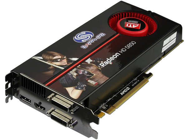 Tarjeta de Video SAPPHIRE ATI Radeon HD 5850, 1GB DDR5, HDMI y DisplayPort, DirectX 11, Puerto PCI Express 2.0