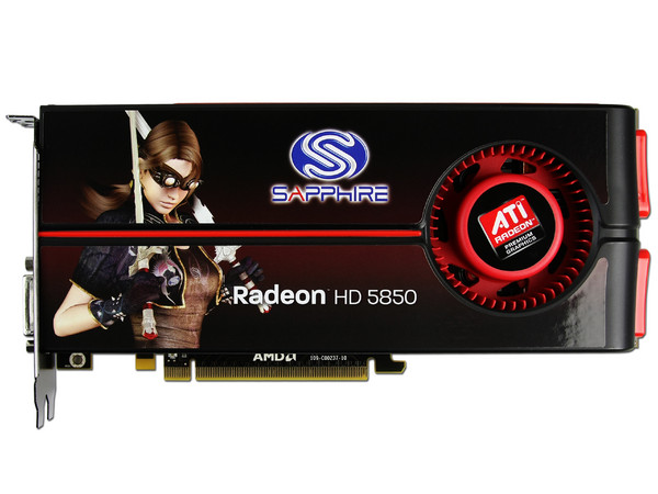 Tarjeta de Video SAPPHIRE ATI Radeon HD 5850, 1GB DDR5, HDMI y DisplayPort, DirectX 11, Puerto PCI Express 2.0