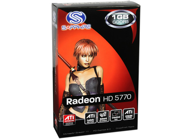 Tarjeta de Video SAPPHIRE HD 5770, 1GB DDR5, HDMI y DisplayPort, DirectX 11, Puerto PCI Express 2.0