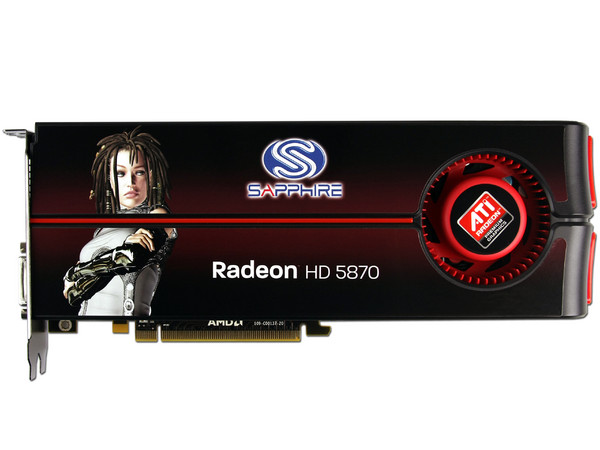 Tarjeta de Video SAPPHIRE ATI Radeon HD 5870, 1GB DDR5, HDMI y DisplayPort, DirectX 11, Puerto PCI Express 2.0