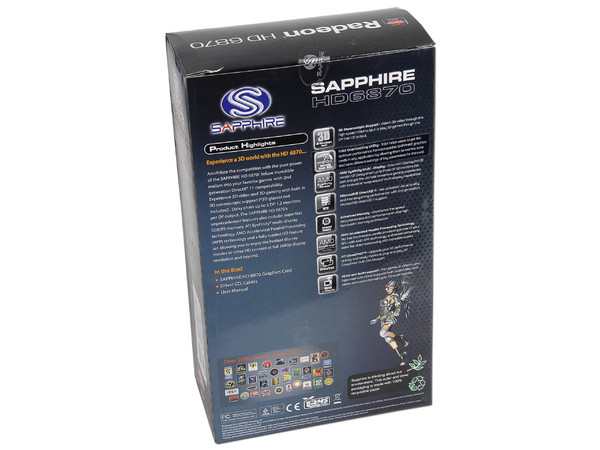 Tarjeta de Video SAPPHIRE Radeon HD 6870, 1GB GDDR5, DisplayPort, HDMI y DVI, DirectX 11, Puerto PCI Express 2.1