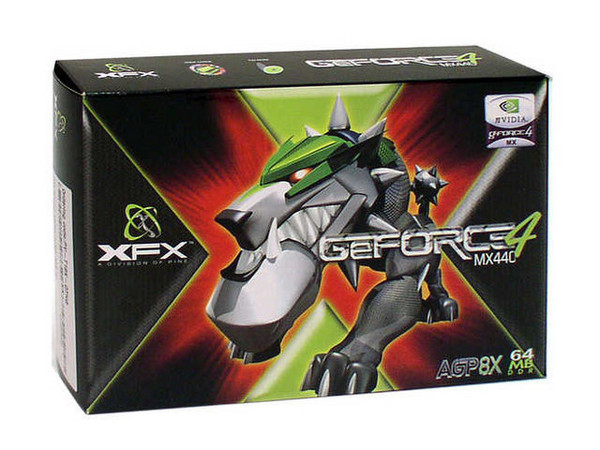 T. de Video XFX nVidia GeForce4 MX-440 con 64 MB, AGP 8X y Salida a TV