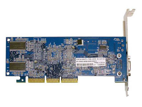 T. de Video XFX nVidia GeForce4 MX-440 con 64 MB, AGP 8X y Salida a TV