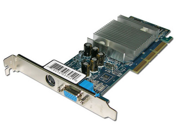 T. de Video XFX nVidia MX4000 con 128MB, Salida a TV y AGP 8X.