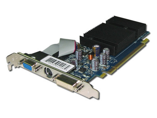 T. de Video XFX Geforce 6200 TurboCache con 128MB DDR, Salida a TV. Puerto PCI Express x 16