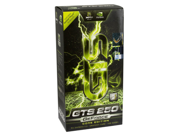 Tarjeta de Video XFX NVIDIA GeForce GTS 250 Core Edition, 1GB DDR3. Puerto PCI Express 2.0