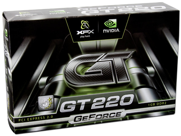 Tarjeta de Video XFX NVIDIA GeForce GT 220, 1GB DDR2. Puerto PCI Express 2.0