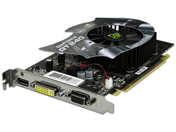 Tarjeta de Video XFX NVIDIA GeForce GT 240, 512MB DDR3, HDMI. Puerto PCI Express 2.0