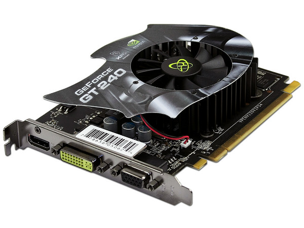 Tarjeta de Video XFX NVIDIA GeForce GT 240, 1GB DDR3, HDMI. Puerto PCI Express 2.0