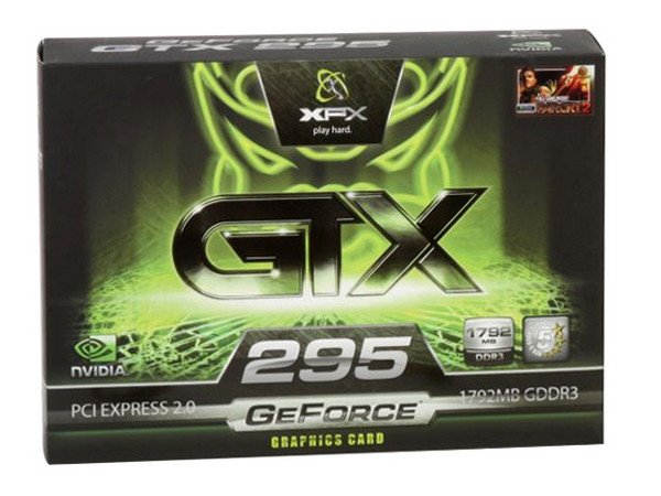 Tarjeta de Video XFX NVIDIA GeForce GTX 295, 1792MB DDR3. Puerto PCI Express 2.0