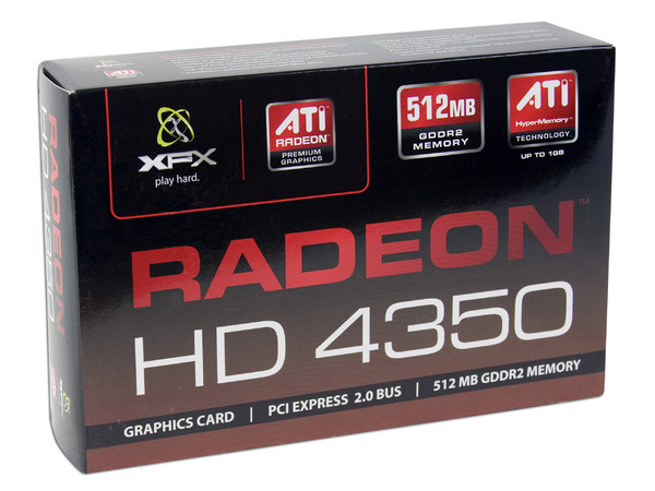 Tarjeta de Video XFX ATI HD 4350, 512MB DDR2, Salida a TV, DirectX 10.1, Puerto PCI Express 2.0