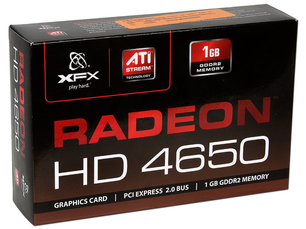 Tarjeta de Video XFX Radeon HD 4650, 1GB DDR2, HDMI, DVI, DirectX 10.1, Puerto PCI Express 2.0