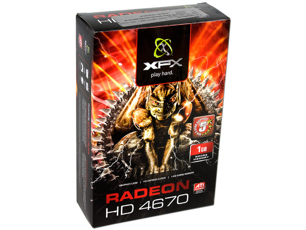 Tarjeta de Video XFX Radeon HD 4670, 1GB DDR2, Salida a TV, Dual DVI, DirectX 10.1, Puerto PCI Express 2.0