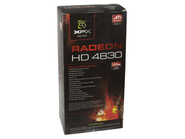 Tarjeta de Video XFX ATI HD 4830, 512MB DDR3, Salida a TV, DirectX 10.1, Puerto PCI Express 2.0