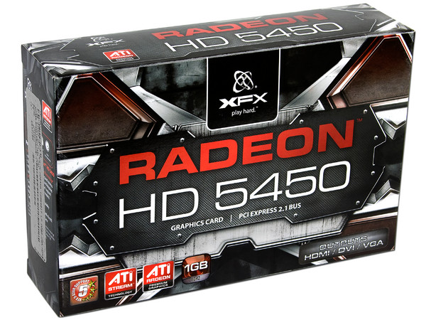 Tarjeta de Video XFX Radeon HD 5450, 1GB DDR2, HDMI, DVI,  DirectX 11, Puerto PCI Express 2.1
