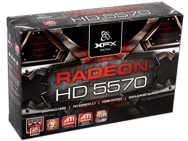 Tarjeta de Video XFX Radeon HD 5570, 1GB DDR3, HDMI, DVI, DisplayPort, DirectX 11, Puerto PCI Express 2.1
