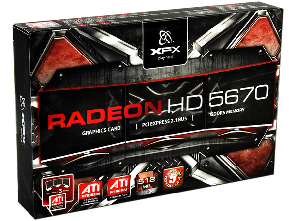 Tarjeta de Video XFX Radeon HD 5670 , 512MB DDR5, DisplayPort, HDMI, DVI, DirectX 11, Puerto PCI Express 2.1