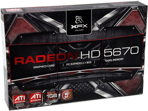  Tarjeta de Video XFX Radeon HD 5670, 1GB DDR3, HDMI, DVI, DirectX 11, Puerto PCI Express 2.1