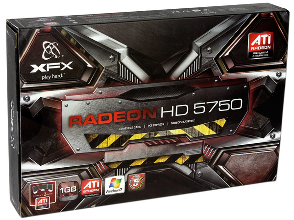 Tarjeta de Video XFX HD 5750, 1GB DDR5, Mini DisplayPort , DVI, DirectX 11, Puerto PCI Express 2.1
