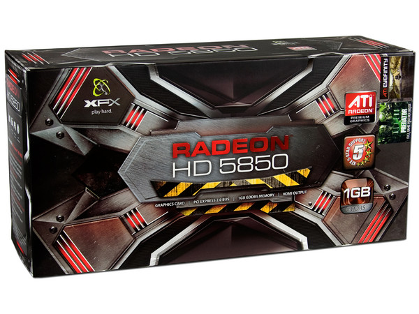 Tarjeta de Video XFX ATI Radeon HD 5850, 1GB DDR5, HDMI y DisplayPort, DirectX 11, Puerto PCI Express 2.0