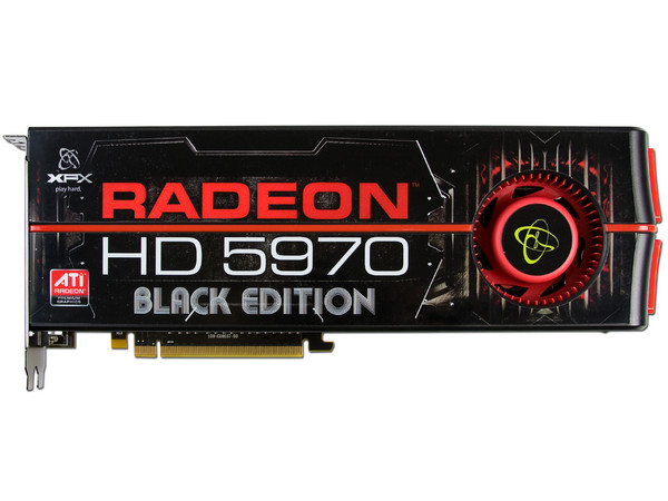 Tarjeta de Video XFX ATI Radeon HD 5970 Black Edition con 2GB DDR5, DirectX 11, Puerto PCI Express 2.0