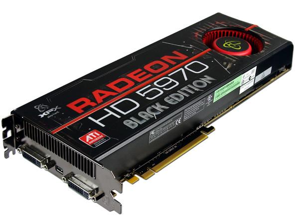 Tarjeta de Video XFX ATI Radeon HD 5970 Black Edition con 2GB DDR5, DirectX 11, Puerto PCI Express 2.0