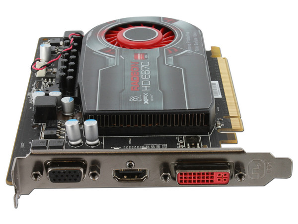 Tarjeta de Video XFX Radeon HD 6670, 1GB GDDR5, HDMI, DVI, DirectX 11, Puerto PCI Express 2.1