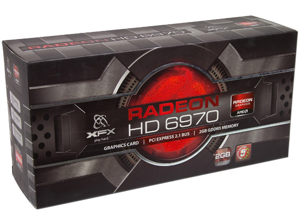 Tarjeta de Video XFX Radeon HD 6970, 2GB GDDR5, Mini DisplayPort,  HDMI, DVI, DirectX 11, Puerto PCI Express 2.1.
