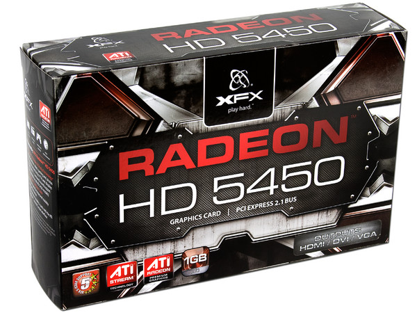 Tarjeta de Video XFX Radeon HD 5450, 1GB DDR3, HDMI, DVI,  DirectX 11, Puerto PCI Express 2.1