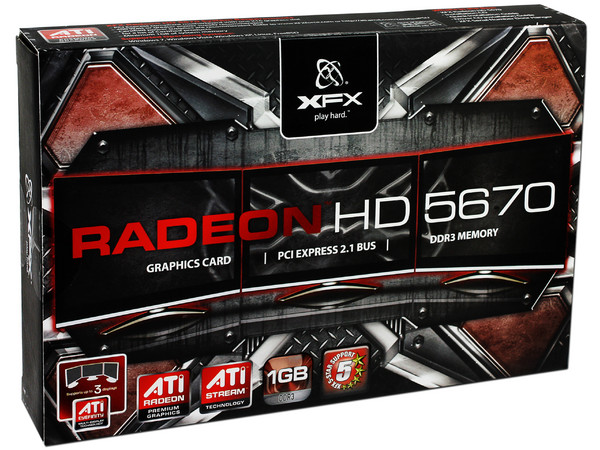 Tarjeta de Video XFX Radeon HD 5670, 1GB DDR3, DisplayPort, HDMI, DirectX 11, Puerto PCI Express 2.1