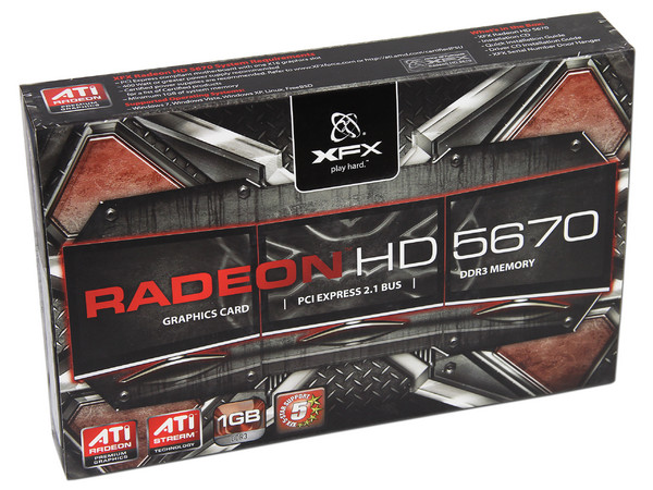 Tarjeta de Video XFX Radeon HD 5670, 1GB DDR3, HDMI, DVI, DirectX 11, Puerto PCI Express 2.1