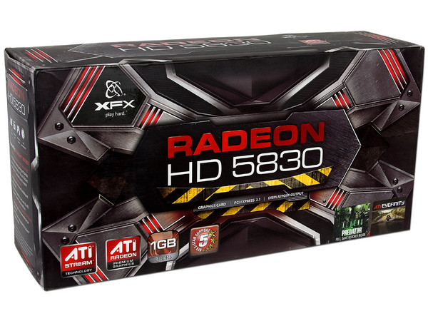 Tarjeta de Video XFX Radeon HD 5830, 1GB DDR5, HDMI, DisplayPort, Dual-link DVI, DirectX 11, Puerto PCI Express 2.1