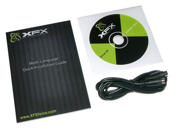 T. de Video XFX GeForce 6600LE con 256MB DDR2, DVI y Salida a TV. Puerto PCI Express x 16