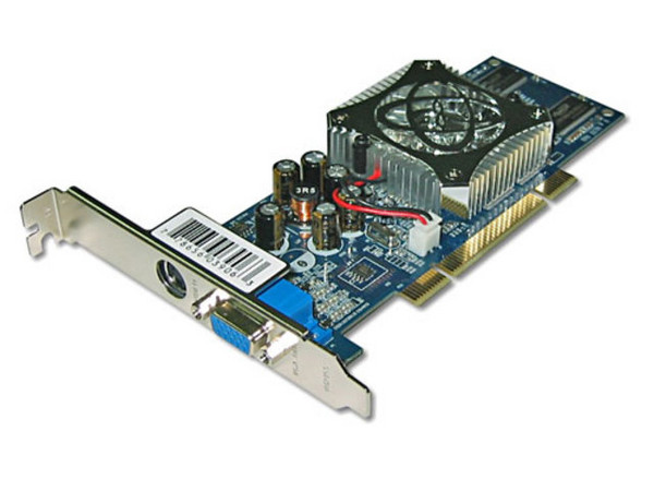 T. de Video XFX GeForce FX 5200 con 128MB DDR, Puerto PCI.